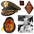 Original U.S. Korean War Era General Officer Visor Cap Attributed to General Jacob L. Devers - Commanded 6th Army Group in European Theater During WWII - Size 7 ⅜ Original Items