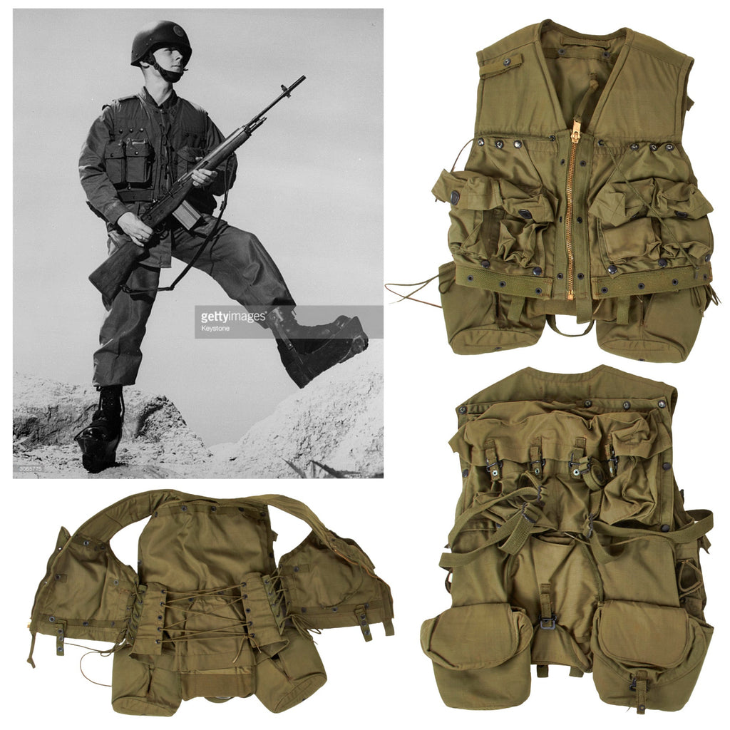 Original U.S. Vietnam War Era Experimental Marine Corps M-14 Load Carrying Vest Designed for Troop Test Program - Extremely Rare Original Items