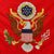 Original U.S. Vietnam War 1968-Dated Embroidered Secretary of the Army Flag with Fringe - 49 x 66” Original Items