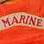 Original U.S. Korean War Era Outstanding Embroidered USMC Marine Corps Headquarters Flag with Fringe & Leather Hangers - 48 x 64” Original Items