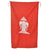Original Laotian Vietnam War Era Flag of Kingdom of Laos with Embroidered Elephants - 32 x 58” Original Items