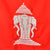 Original Laotian Vietnam War Era Flag of Kingdom of Laos with Embroidered Elephants - 32 x 58” Original Items