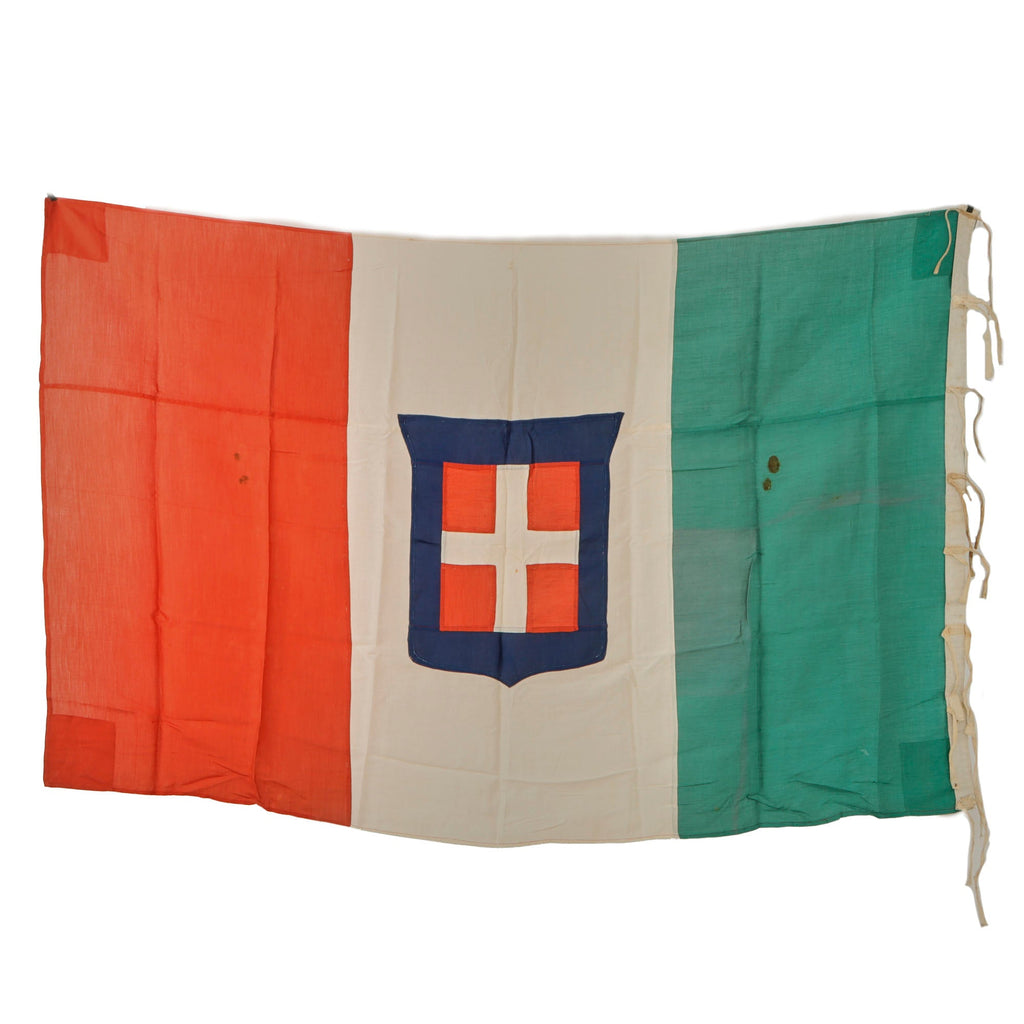 Original Italian WWI Multi-Piece Silk Kingdom of Italy Flag With Multi ...