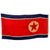Original U.S. Korean War Captured Very Large Flag of North Korea with Header -  46 x 94” Original Items