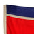 Original U.S. Korean War Captured Very Large Flag of North Korea with Header -  46 x 94” Original Items
