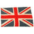 Original British WWII Era Union Jack Printed “British Made” Wool Flag - 26 x 40½” Original Items