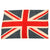 Original British WWII Era Union Jack Printed “British Made” Wool Flag - 26 x 40½” Original Items