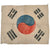 Original U.S. Korean War Era Printed South Korean Flag - 17 x 20” Original Items