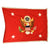 Original U.S. Post-Vietnam War 1976-Dated Embroidered Secretary of the Army Flag with Fringe - 52 x 66” Original Items