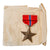 Original U.S. WWII NOS Bronze Star Medal in Original Packing and Box from December 1944 Contract Carton by Swank Inc. Original Items
