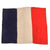 Original French WWII Era Tricolor Multi-Piece French National Flag - 28½ x 35”