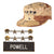 Original GWOT Era General Colin Powell Embroidered BDU Cap, Insignia, and Name Plate Original Items