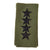 Original U.S. Desert Storm Era “Stormin’ Norman” General Norman Schwartzkopf General’s Insignia & Nameplate Original Items