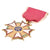 Original U.S. WWII Legion of Merit Legionnaire Degree With Slot Brooch & Lapel Device in Proper Case Original Items
