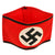 Original German WWII  SS Member's Wool & Rayon Multi-Piece Armband Original Items