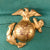 Original U.S. WWII Marine Corps USMC Named Women's Hobby Hat - Size 22 - B.J. Vincent Original Items