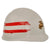 Original U.S. WWII / Korean War US Marine Corps Military Police Painted M1 Helmet Liner By INLAND With EGA Original Items