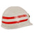 Original U.S. WWII / Korean War US Marine Corps Military Police Painted M1 Helmet Liner By INLAND With EGA Original Items
