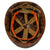 Original U.S. WWII / Korean War US Marine Corps Military Police Painted M1 Helmet Liner By INLAND With EGA Original Items