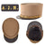 Original French WWII Général de Brigade General Officer’s Kepi with Bullion Chinstrap - Very Rare Original Items