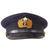 Original WWII Imperial Japanese Navy IJN Officer Visor Cap with Nametag Original Items