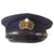 Original WWII Imperial Japanese Navy IJN Officer Visor Cap with Nametag