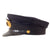 Original WWII Imperial Japanese Navy IJN Officer Visor Cap with Stitched Kanji Characters