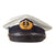 Original WWII Imperial Japanese Navy IJN Officer Visor Cap with White Foul Weather Cover with Depot Tag Inside Original Items