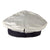 Original WWII Imperial Japanese Navy IJN Officer Visor Cap with White Foul Weather Cover with Depot Tag Inside Original Items