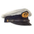 Original WWII Imperial Japanese Navy IJN Officer Visor Cap with White Foul Weather Cover with Depot Tag Inside Original Items