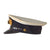 Original WWII Imperial Japanese Navy IJN Officer Visor Cap with White Foul Weather Cover with Nametag Inside