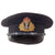 Original Canadian WWII Royal Canadian Navy Officer’s Visor Cap by Hamilton Uniform Cap Company - Size 6 ⅝ Original Items
