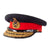 Original British WWII Era Army Lieutenant General Major General Dress Peaked Visor Cap by Herbert Johnson of London Original Items
