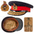 Original British WWII Era Army Lieutenant General Major General Dress Peaked Visor Cap by Herbert Johnson of London Original Items