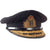 Original British WWII Named Royal Navy Admiral Visor Cap by Gieves of London - R. W. Parker Original Items