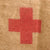 Original Japanese WWII Medic’s Surgery Armband with Red Cross & Tie Strings Original Items