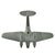 Original U.S. WWII German Heinkel He 111 Heavy Bomber Cast Metal Identification Model Original Items