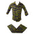 Original South Vietnamese Vietnam War AVRN Tigerstripe Uniform Set Shirt & Pants in Late War Style VNMC 7th Pattern - Dated 1973 Original Items