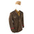 Original U.S. WWII Civil Air Patrol Officer’s Uniform Grouping with Jacket, Shirt, Garrison Caps and Cadet Badge Original Items