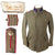 Original Imperial German WWI Named Veterinary NCO Private Purchase M1915 Feldbluse Uniform with Merit Cross for War Aid Ribbon - Dated August 1917 Original Items