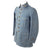 Original French WWI Armored Tanker Lieutenant Officer’s Horizon Blue Wool Uniform Set with Stitched Armor Badge & Replaced Collar Tabs Original Items