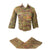 Original South Vietnamese Vietnam War AVRN Tigerstripe Tadpole Uniform Set Shirt & Pants with Markings & Field Repairs Original Items