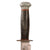 Original U.S. WWII PAL RH-36 MkII-Style Fighting Knife with Leather Belt Scabbard Original Items