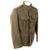 Original U.S. WWI Machine Gun Company, 13th Regiment USMC P1917 Marine Corps Forest Green Uniform Tunic & Matching Breeches - Dated 1918 Original Items