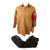 Original German WWII NSKK Truppführer Troop Leader Service Uniform Shirt and Corduroy Breeches - Sturm 23 / Motorstandarte 153 Original Items