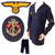 DRAFT Original German WWII Kriegsmarine Navy Flak Gun Leader Bootsmannmaat Petty Officer Blue Wool Uniform Jumper & Trousers (Copy) Original Items