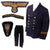 Original German WWII Kriegsmarine Defensive Ordnance Mine Warfare Oberleutnant zur See Officer's Uniform - Reefer Jacket & Trousers Original Items
