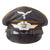 Original German WWII Rare Luftwaffe Destroyer Squadron 143 Flight Branch EM/NCO Schirmmütze Visor Crush Cap - size 58 1/2 Original Items