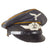 Original German WWII Rare Luftwaffe Destroyer Squadron 143 Flight Branch EM/NCO Schirmmütze Visor Crush Cap - size 58 1/2 Original Items