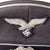 Original German WWII Luftwaffe Officer Schirmmütze Visor Cap with Embroidered Bullion Insignia - Size 56 Original Items